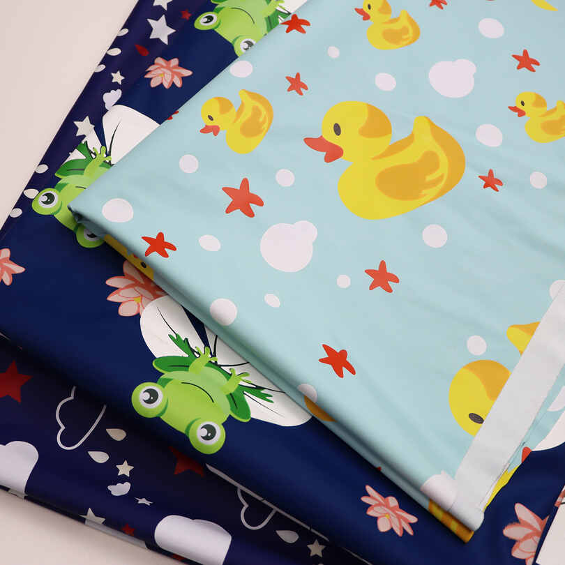 রেইনকোট উপাদান প্রাণীর ত্বকের রঙ পরিবর্তন PU সিন্থেটিক চামড়া